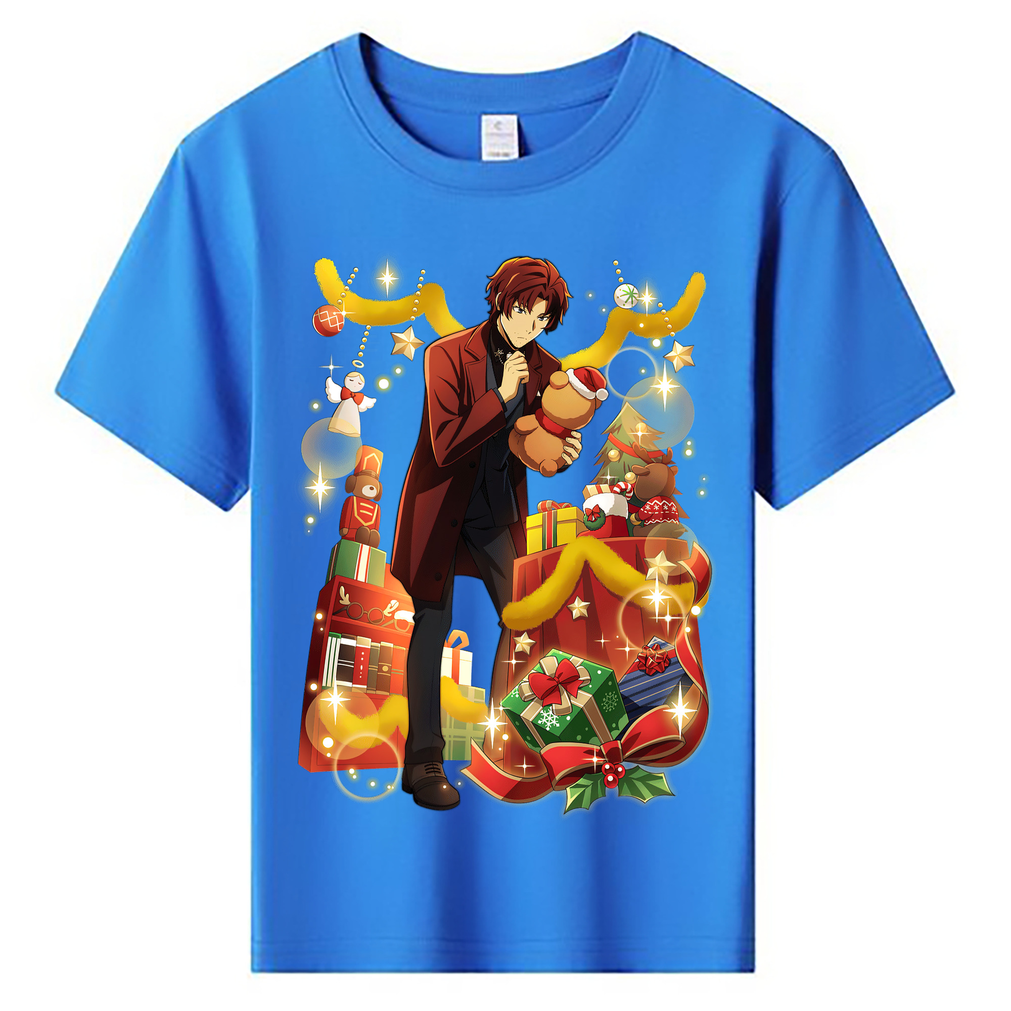 （画像用） 文豪ストレイドッグス Bungo Stray Dogs 綿100％キッズTシャツ（フロントプリント）